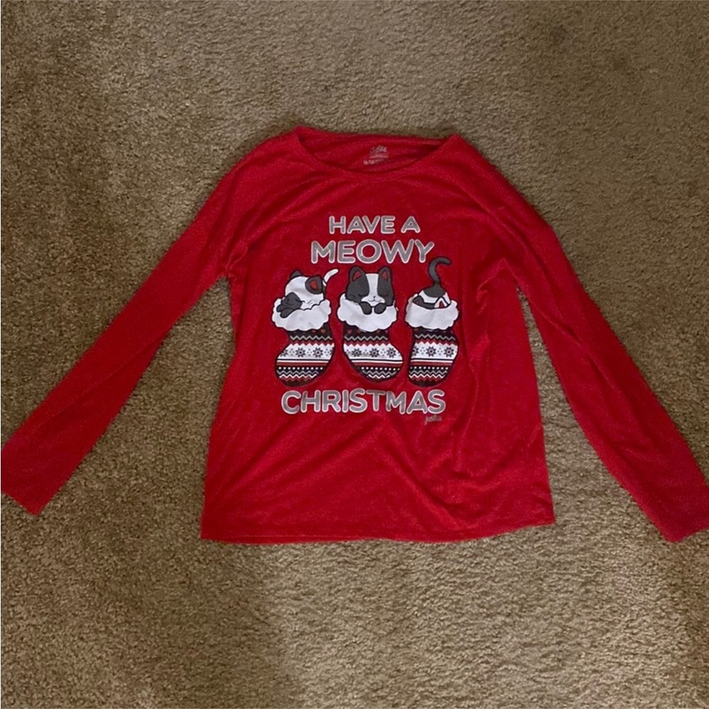 Justice Christmas Shirt 16/18